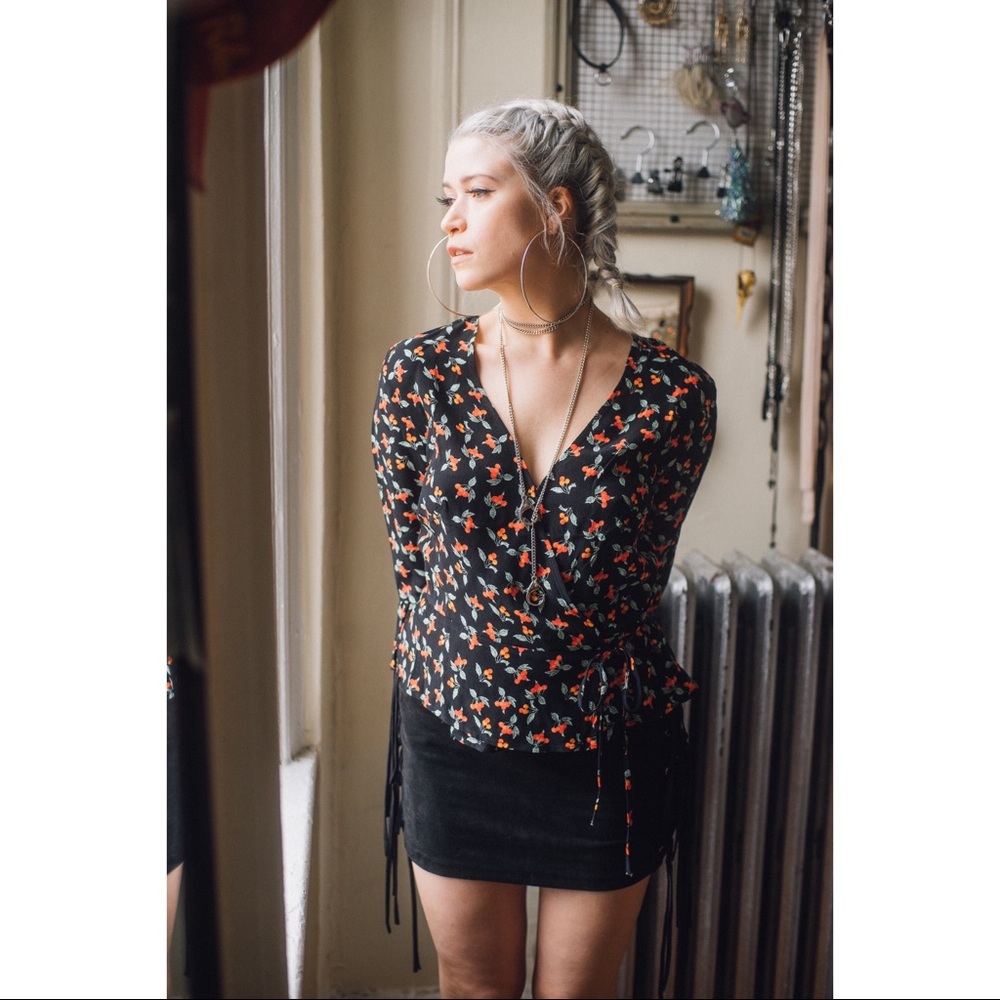 🍒 Wrap Blouse 🍒